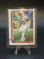2025 Topps Chrome Garrett Williams Arizona Cardinals Serial Numbered Card /30