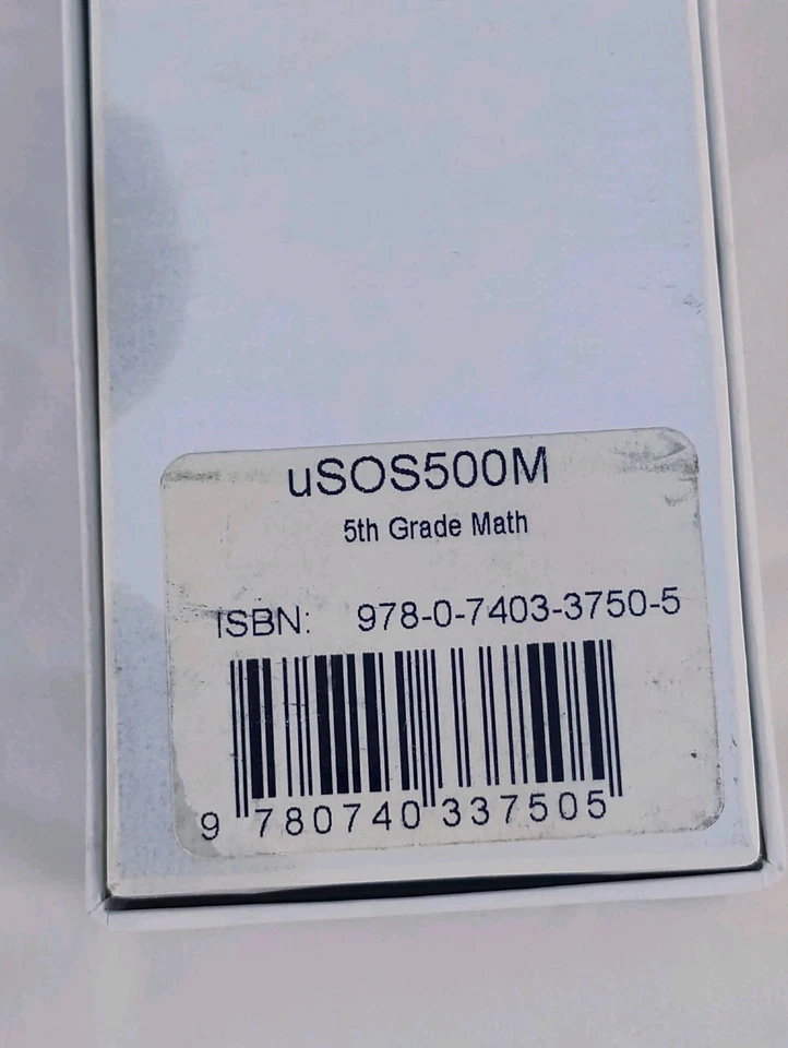 Switched On Schoolhouse 5th Grade Math SoS Flash Drive USB - Image 4 of 4