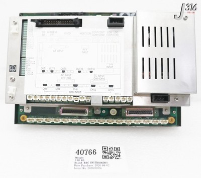40766 RKC INSTRUMENT Temperaturregler, 24V DC, 0.55A Max, REX-B870-CS1