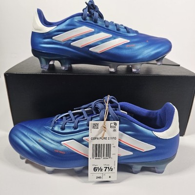 Adidas  Copa Pure 2 .1 FG Firm Ground Cleats Marinerush Blue IE4894 Men's 6.5 