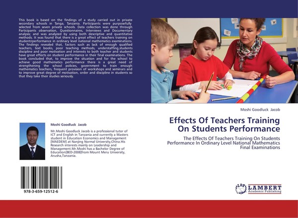 Effects Of Teachers Training On Students Performance Moshi Goodluck Jacob Buch-image
