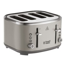 Image of Russell Hobbs 26293 Stylevia 4 Slice Toaster Mocha Extra Wide Slot