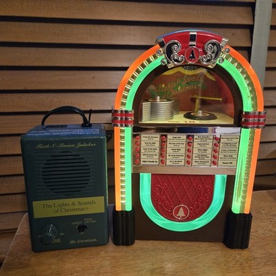 Mr. Christmas Rock-O-Rama Jukebox Wireless Musical Light Show