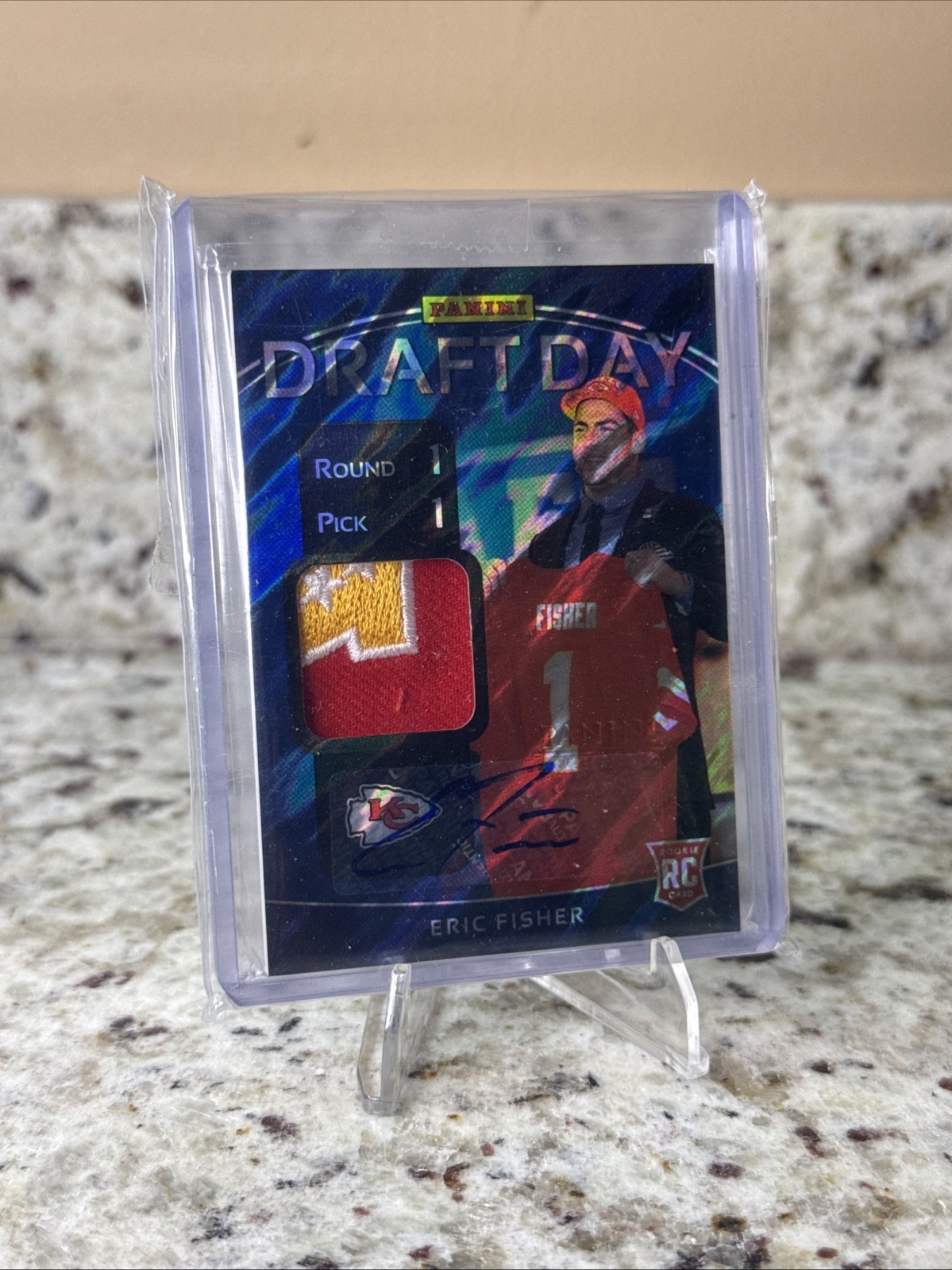 Eric Fisher Panini Prestige #211 Suit, Draft Day