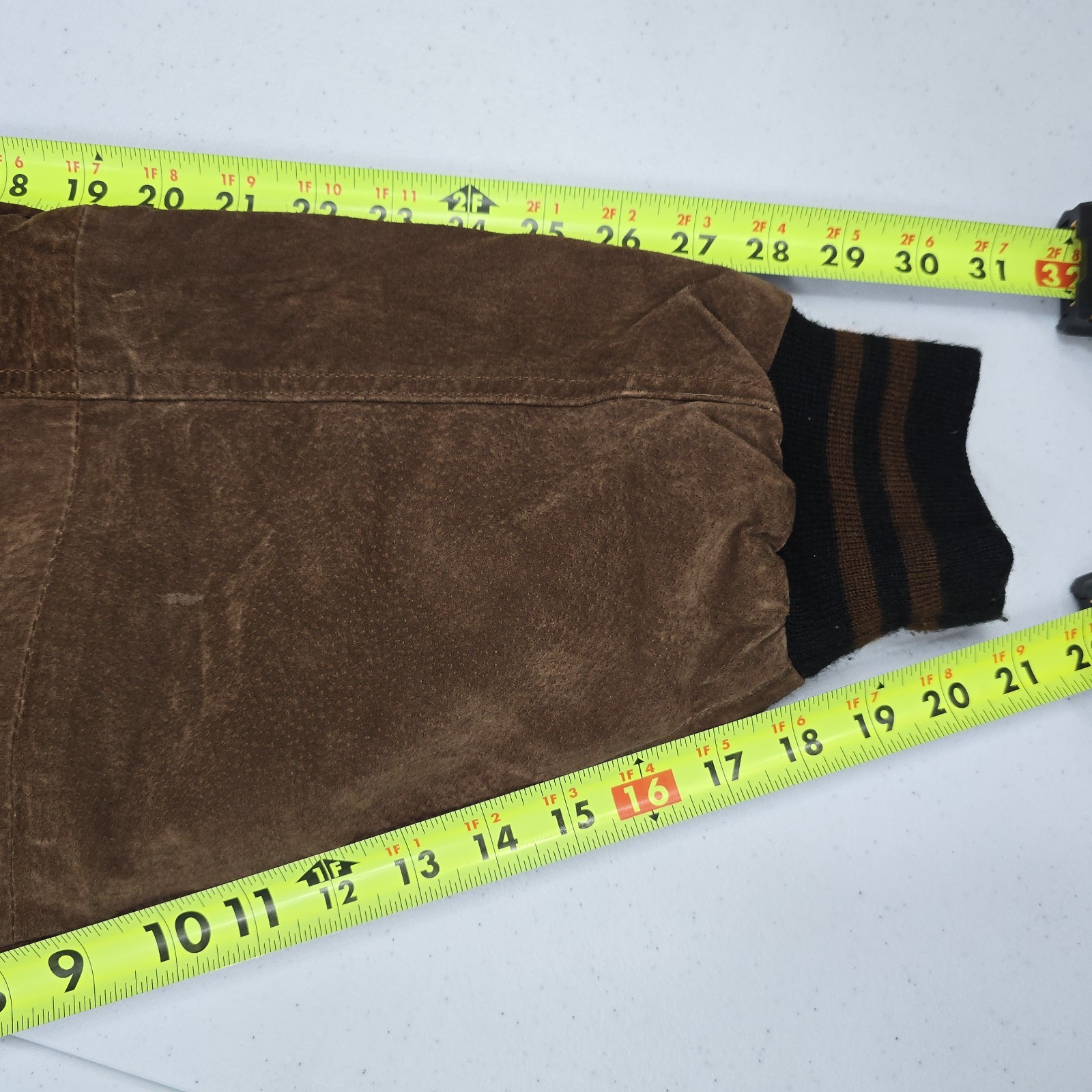 Vintage 90s Basic Editions Varsity Jacket Men M B… - image 19