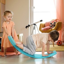 32" Balance Board, Wobble Board for Kids 3-6 Years Old, Blue