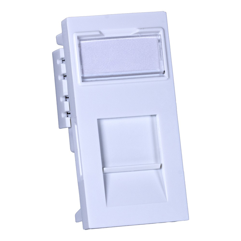 Cablenet Cat5e UTP 25x50mm Module White