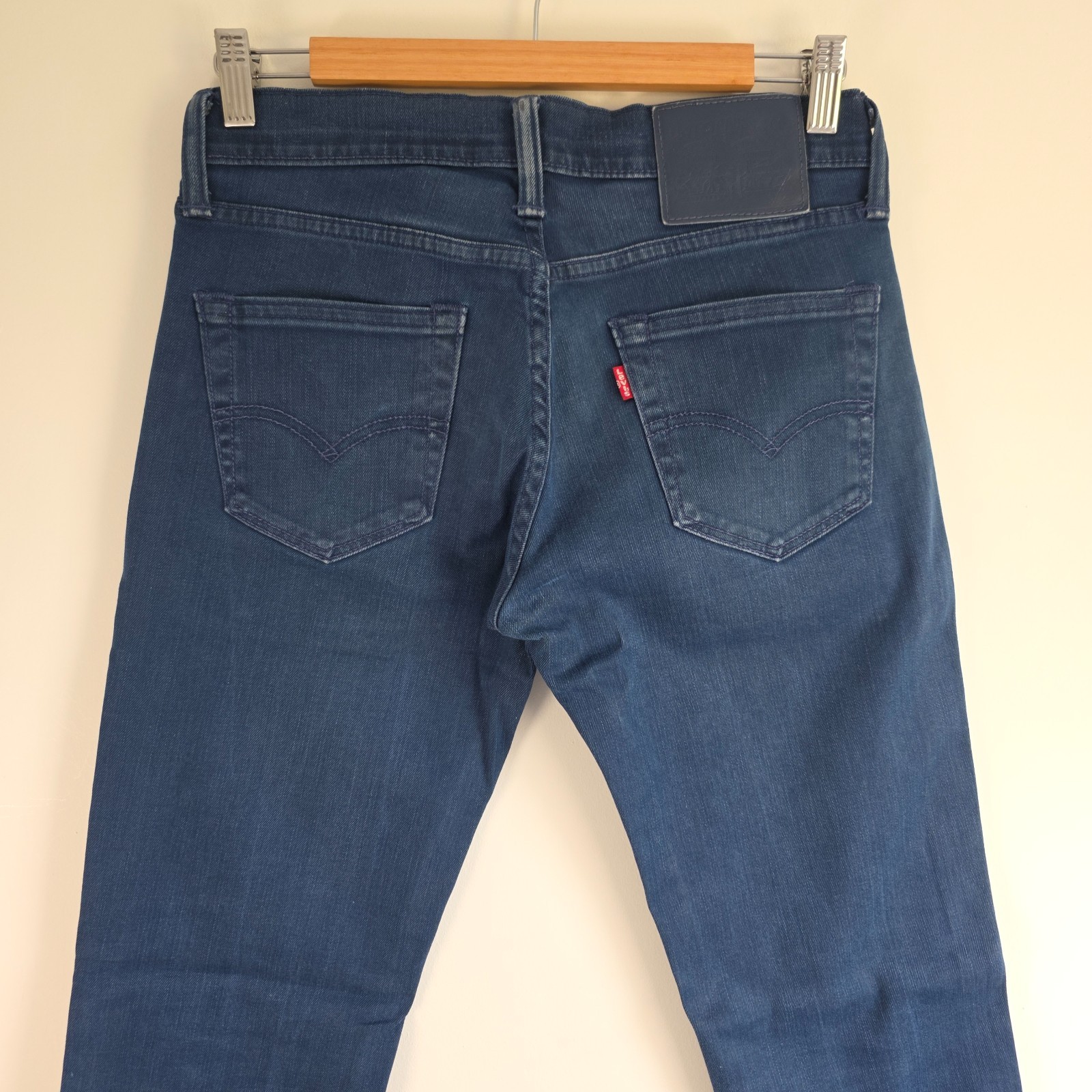 Levi’s 511 Men’s Slim Fit Stretch Blue Denim Jeans W29 L30 Minimal Modern image 4