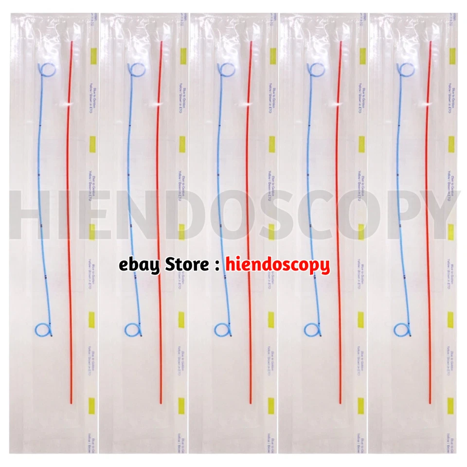 Stent DJ con empujador urología 6Fr 24cm 100 piezas Doble j s certificado CE Foto 4 de 4
