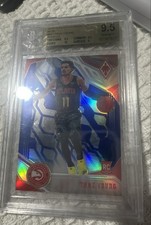 2018-19 Panini Chronicles - Phoenix Trae Young #597 Blue /99 (RC) Bgs 9.5
