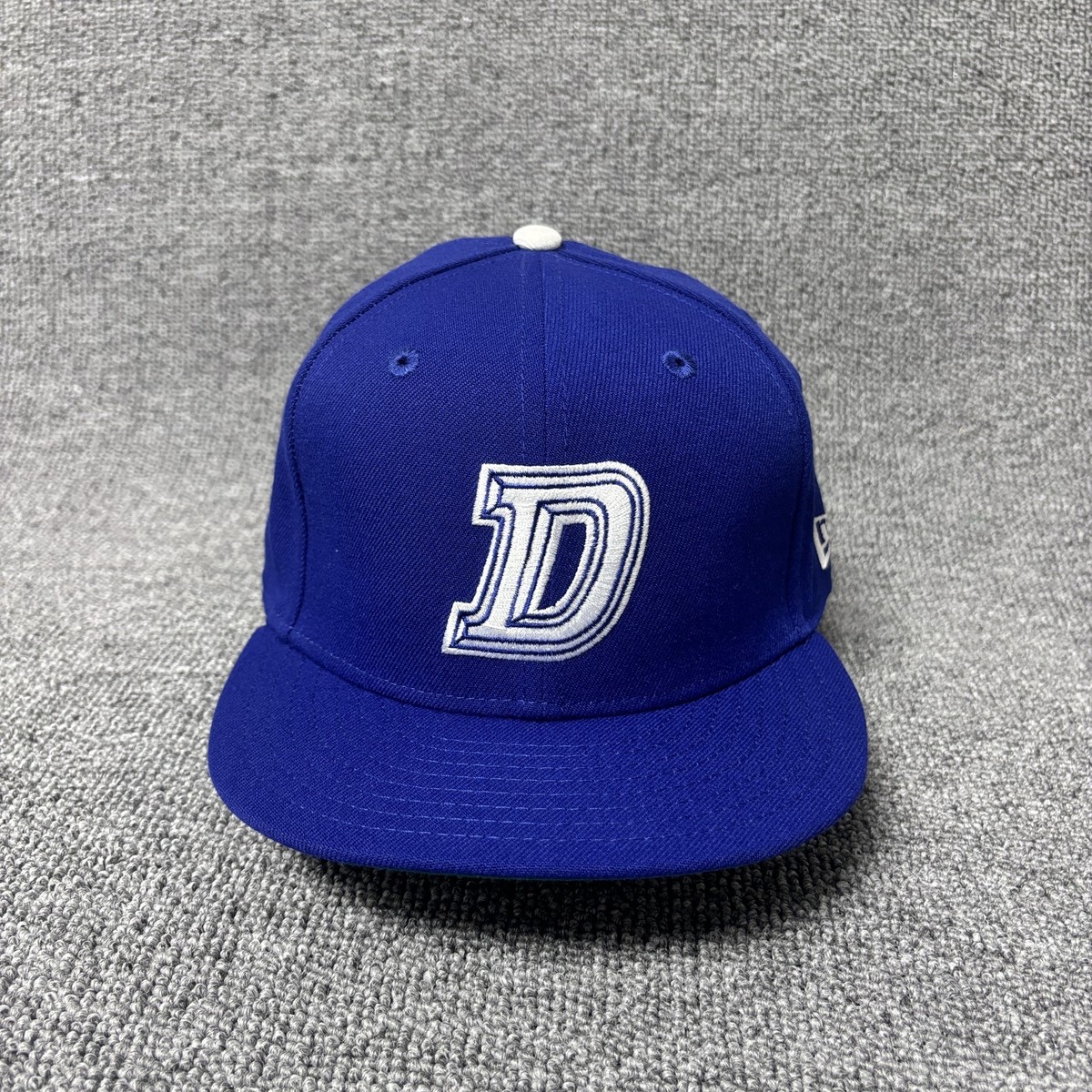 New Era 9FIFTY Los Angeles Dodgers Script D Snapback Hat Royal Blue Green UV