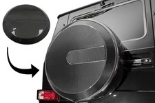W463 G500 G55 G63 Spare Wheel Tire Cover Carbon Fiber For Mercedes Benz G Class
