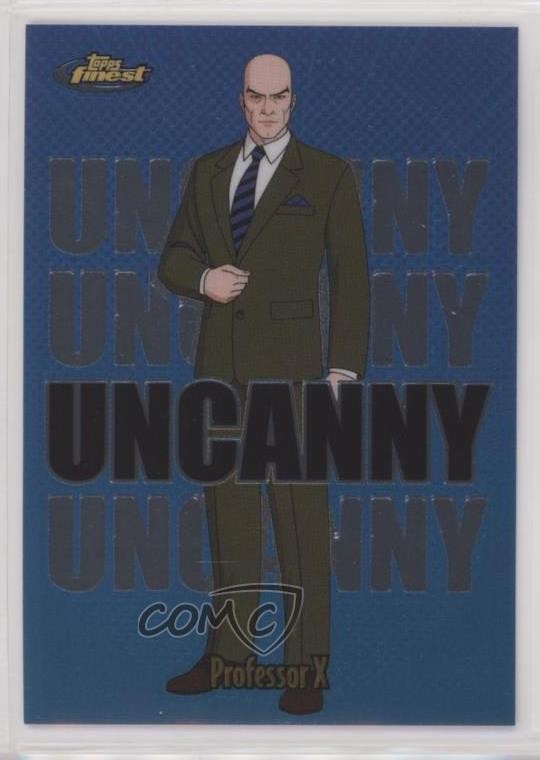 2025 Topps Finest X-Men '97 Uncanny Short Print Professor X #100 jc3