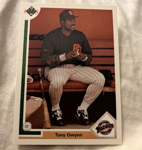 1991 Upper Deck Tony Gwynn Baseball Card #255