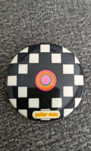 Original Vintage Peter Max 1960's Tin Celluloid Pinback Button NOS!