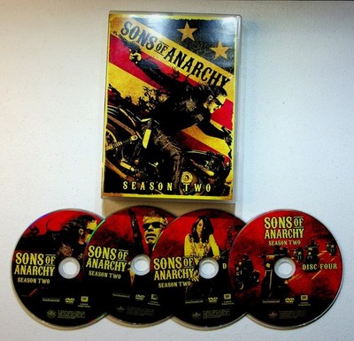 Sons of Anarchy Season 2 DVD 2010 All 13 Episodes Kurt Sutter Charlie Hunnam