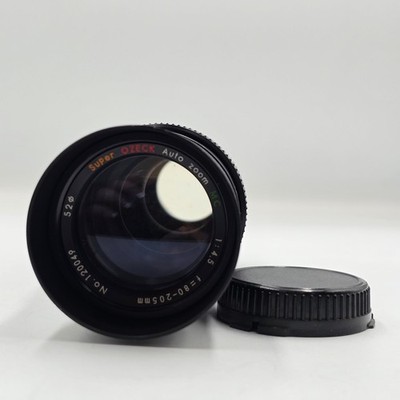 Super Odeck Auto Zoom MC 1:4.5 f=80-205mm Canon FD Mount *FUNGUS* *DUST*