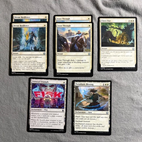 MTG White Spell Lot 7 Foundations Marvel Super Heroes FDN MSH