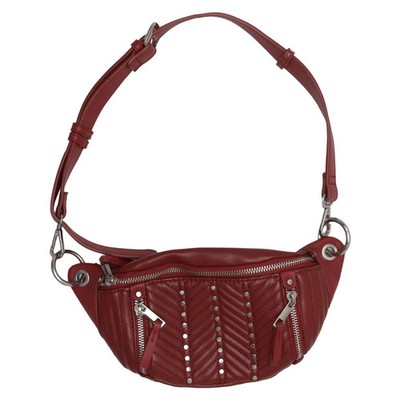 Zara Basic Collection, Gürteltasche, Unisex (Erwachsene), Polyester, Rot #49G