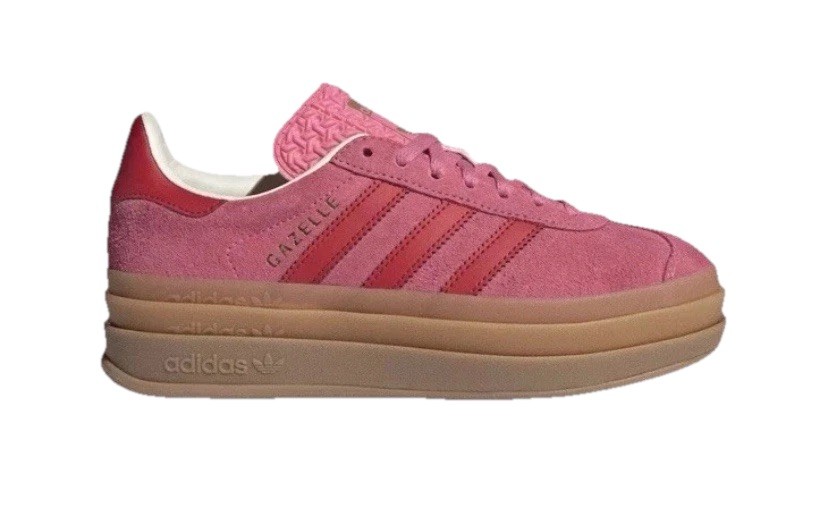 Adidas Gazelle Bold J Trainers Pink UK  4.5  JQ7407 EUR 37.5 Box No Lid