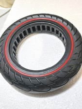 Non-Pneumatic 10 X 2.125 Tire Black For Electric Scooter Size 10x2.125