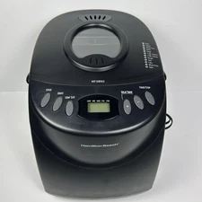 Hamilton Beach Bread Maker 29882 2lb Digital Programmable 12 Settings Black