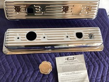 1987-00 Chevy Vortec Gmc 305 5.0 350 5.7 Chrome Valve Covers Center Bolt Nos