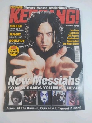 Kerrang! 821 Amen/Soulfly/Earthtone9/Napalm Death/Stumble/At The Drive-In/