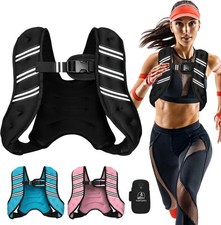Weighted Vest for Women Men, 6Lb/8Lb/12Lb/16Lb/20Lb/25Lb/30Lb Adjustable Weight