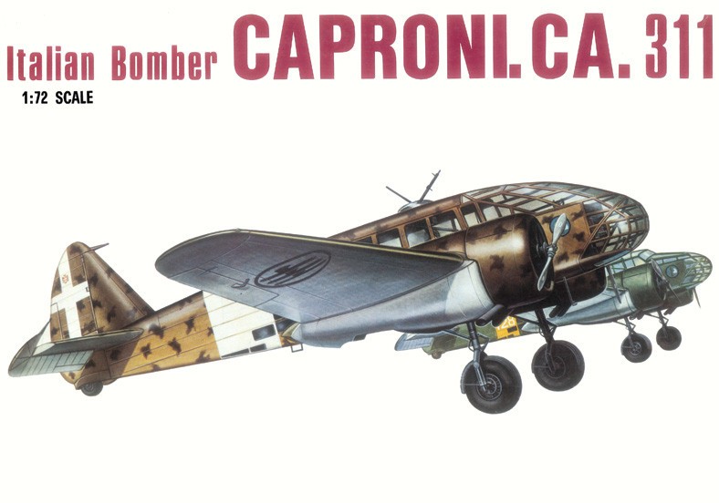 Caproni Ca. 311 Italeri 1/72 édition de collection pour modéliste averti - 3
