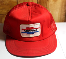 Vintage Chevrolet Trucker Hat Patch Horizon Sportswear Made In USA NOS