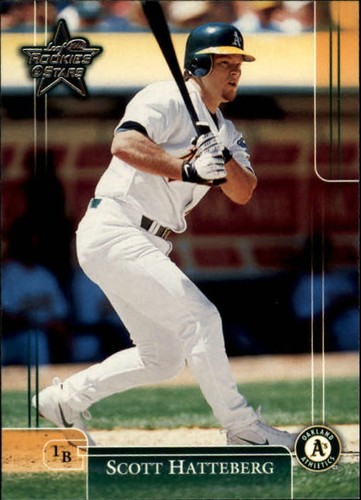 2002 Leaf Rookies and Stars Scott Hatteberg #78 card