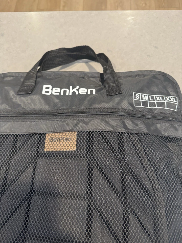 Equipamento de proteção Benken masculino tamanho grande preto motocicleta e outros esportes…novo - Imagem 4 de 4