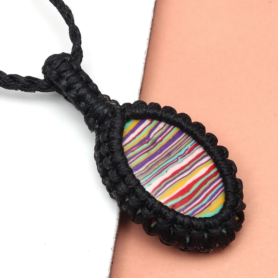 Gargantilla Joyería Collar Collier Mujer Collar Lujo Macram? perla vintage Foto 3 de 4