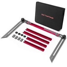 Stair Tread Template Tool, Stair Measuring Tool, Aluminum Alloy Stair Tread J...