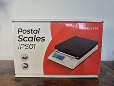 MUNBYN Digital Postal Scales, Parcel Postage Shipping Scale 30Kg 66Lbs-NEW