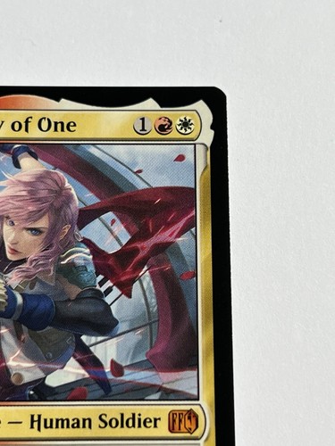Lightning Army of One 233 MTG Final Fantasy 2025 MT - 9.0 + Non Foil Mythic Raro - Foto 6 di 13