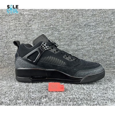 Size 7.5 - Air Jordan Spizike Low Black Cat for sale online | eBay