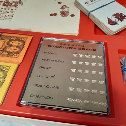 Parker Brothers Coup d'Etat Game of Cards 1966 Vtg 3-4 Players - Picture 4 of 13