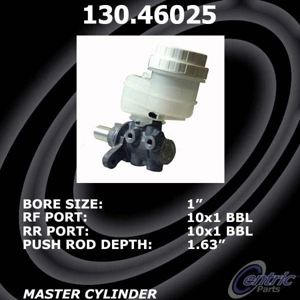 For Mitsubishi Eclipse 2006-2012 Centric 130.46025 Premium Brake Master Cylinder Foto 2 de 2