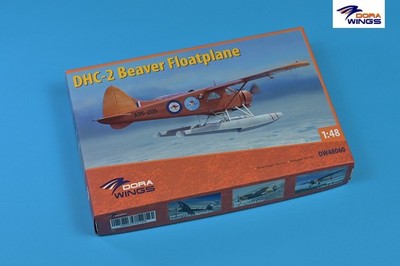 1/48 Dora Wings dw48060 DHC-2 Beaver floatplane plastic model kit