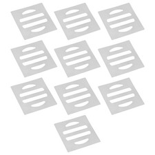 Drain Cover Grates Fit 2" x 2" Drain, Stainless Steel Drainage Grate Cover Sq...