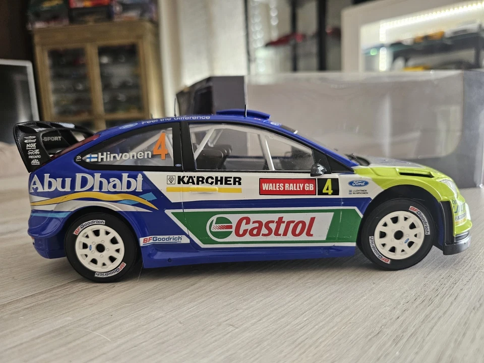 Ford Focus RS 1:18 Wales rally GB 2007 #4 Hirvonen Altaya - Immagine 3 di 4