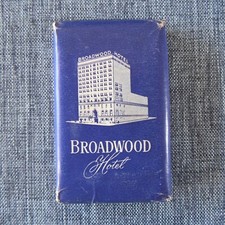 Vintage Hotel Soap Broadwood Hotel CLOSED Philadelphia PA Bath Soap Bar