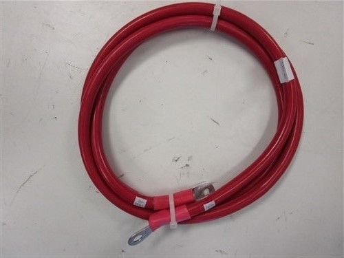 1/0 AWG GAUGE RED ELECTRICAL TINNED WIRE 7' FEET MARINE BOAT - Foto 1 di 3