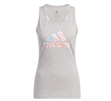 Adidas Women's Americana Graphic Tank Medium Grey Heather