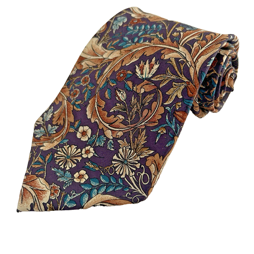 KARL LAGERFELD Vintage Men's Silk LUXURY Tie Black Brown Multicolor classy - Picture 2 of 5