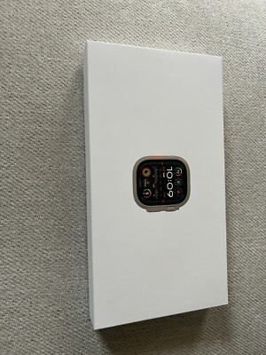 Apple Watch Ultra 2 49mm Titanium Blue Alpine Loop / Empty Box Only