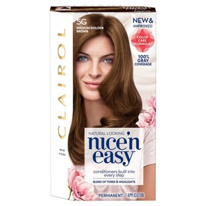 Clairol Nice 'n Easy Hair Color, Natural Medium Golden ...