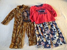 Duck Dynasty and Football Pajama Sets 2 piece lot 2 Sets boys size 4T